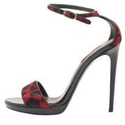 Pre-owned Fabric sandals Dolce & Gabbana Pre-owned , Red , Dames