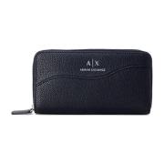 Grote Damesportemonnee - Lente/Zomer Collectie Armani Exchange , Black...