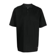 Zwart Polo Shirt Y-3 , Black , Heren