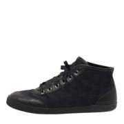 Pre-owned Canvas sneakers Gucci Vintage , Black , Dames