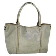 Pre-owned Canvas totes Gucci Vintage , Gray , Dames