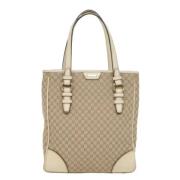 Pre-owned Canvas totes Celine Vintage , Beige , Dames