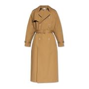 Oversized trenchcoat Vetements , Beige , Heren