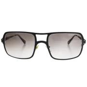 Pre-owned Plastic sunglasses Louis Vuitton Vintage , Black , Dames