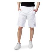 Heren Bermuda Shorts Emporio Armani EA7 , White , Heren