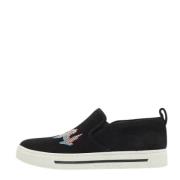 Pre-owned Suede sneakers Marc Jacobs Pre-owned , Black , Dames