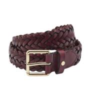 Pre-owned Leather belts Mulberry Pre-owned , Red , Dames