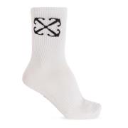 Katoenen sokken Off White , White , Heren
