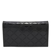 Pre-owned Leather wallets Armani Pre-owned , Black , Dames