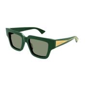 Groene zonnebril voor vrouwen Bottega Veneta , Green , Dames