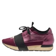 Pre-owned Fabric sneakers Balenciaga Vintage , Purple , Dames