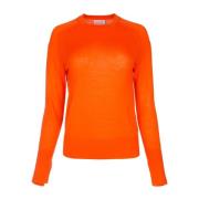Stijlvolle Maglia Shirt Calvin Klein , Orange , Dames