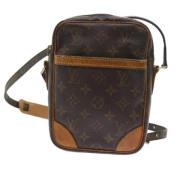 Pre-owned Canvas shoulder-bags Louis Vuitton Vintage , Brown , Dames