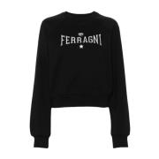 Zwarte Sweaters van Chiara Ferragni Chiara Ferragni Collection , Black...