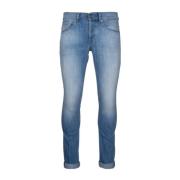 Klassieke Broek Dondup , Blue , Heren