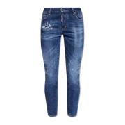 Jennifer jeans met medium taille Dsquared2 , Blue , Dames