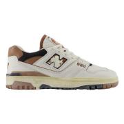 550 Sea Salt met Pecan & Zwart New Balance , Multicolor , Heren