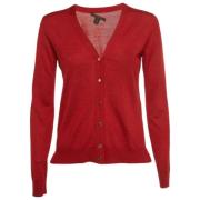Pre-owned Cashmere tops Louis Vuitton Vintage , Red , Dames