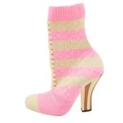 Pre-owned Fabric boots Fendi Vintage , Pink , Dames