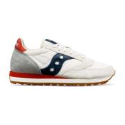 Stonewash Jazz Original Sneakers Saucony , White , Heren