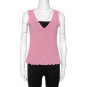 Pre-owned Cotton tops Gucci Vintage , Pink , Dames
