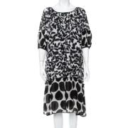 Pre-owned Silk dresses Dolce & Gabbana Pre-owned , Black , Dames