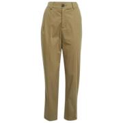 Pre-owned Cotton bottoms Chloé Pre-owned , Beige , Dames