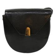 Pre-owned Leather shoulder-bags Yves Saint Laurent Vintage , Black , D...