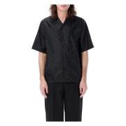 Monogram Nylon Shirt Misbhv , Black , Heren