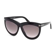 Klassieke zonnebril met accessoires Tom Ford , Black , Dames