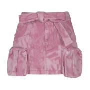 Denim Rok Blumarine , Pink , Dames