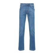`Nick` 5-Pocket Jeans Jacob Cohën , Blue , Heren