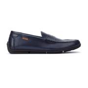 Elegante Conil Leren Loafer voor Heren Pikolinos , Blue , Heren