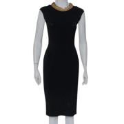 Pre-owned Knit dresses Alexander McQueen Pre-owned , Black , Dames