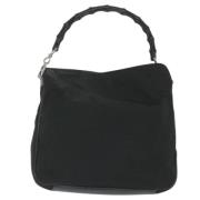 Pre-owned Canvas gucci-bags Gucci Vintage , Black , Dames