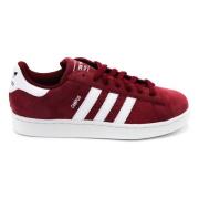 Rode Campus 2 Sneakers Adidas , Red , Heren