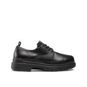 Leren Sneakers Calvin Klein , Black , Heren