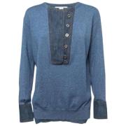 Pre-owned Knit tops Stella McCartney Pre-owned , Blue , Dames
