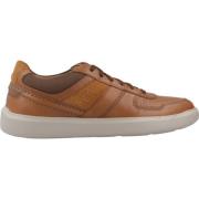 Stijlvolle Herensneakers Clarks , Brown , Heren