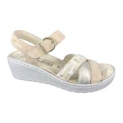 Pietra Sandaal Schoenen Mephisto , Beige , Dames