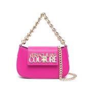 Fuchsia Crossbody Tas Versace Jeans Couture , Pink , Dames