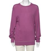 Pre-owned Cotton tops Versace Pre-owned , Purple , Dames