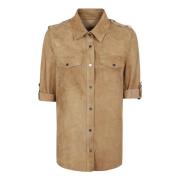 Beige Jas Salvatore Santoro , Brown , Dames