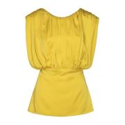 Stijlvolle Blouse Jil Sander , Yellow , Dames