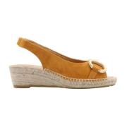 Elegant Udaipur Wedges Maypol , Brown , Dames