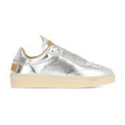 Metallic Oxford Sneakers Shabbies , Gray , Dames