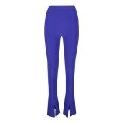 Kobalt Spat Legging Norma Kamali , Blue , Dames