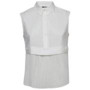 Pre-owned Cotton tops Alexander McQueen Pre-owned , White , Dames