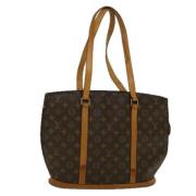 Pre-owned Canvas shoulder-bags Louis Vuitton Vintage , Brown , Dames