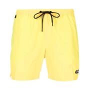 Regenboog Gestreepte Zwemkleding Sundek , Yellow , Heren